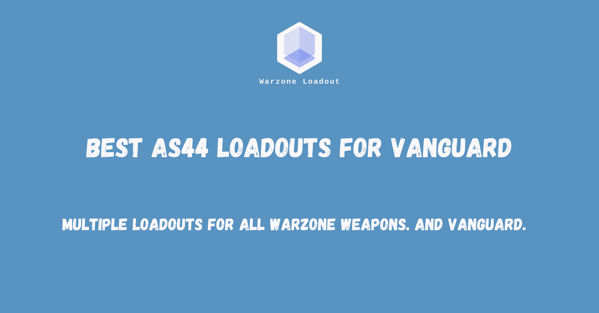 Best AS44 Loadout Vanguard