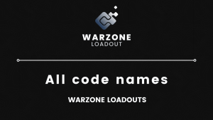 All Warzone weapon codenames for Blueprints & patch notes: MW, Cold War & Vanguard codenames