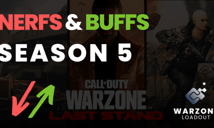 All season 5 nerfs & buffs! Warzone weapon balancing