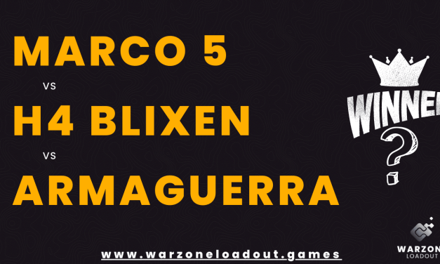 Armaguerra vs H4 Blixen vs Marco 5: Which is the best SMG?