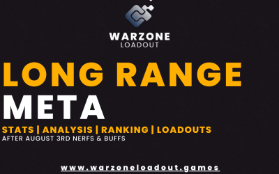 The new long range meta after August 3rd nerf and buffs! Stats, analysis and loadouts.