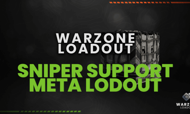 The best sniper support loadout for Warzone!