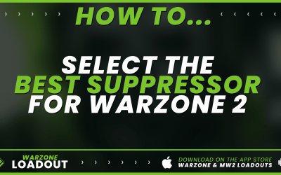 selecione o melhor supressor para Warzone 2