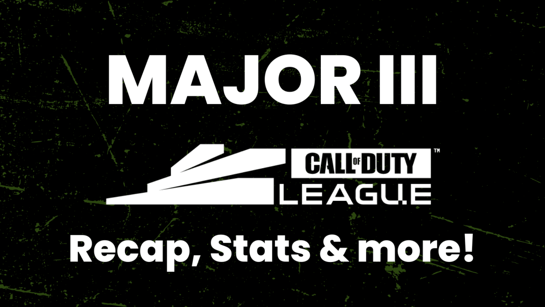 Major III Recap: Top Call of Duty League Moments and Standout Players