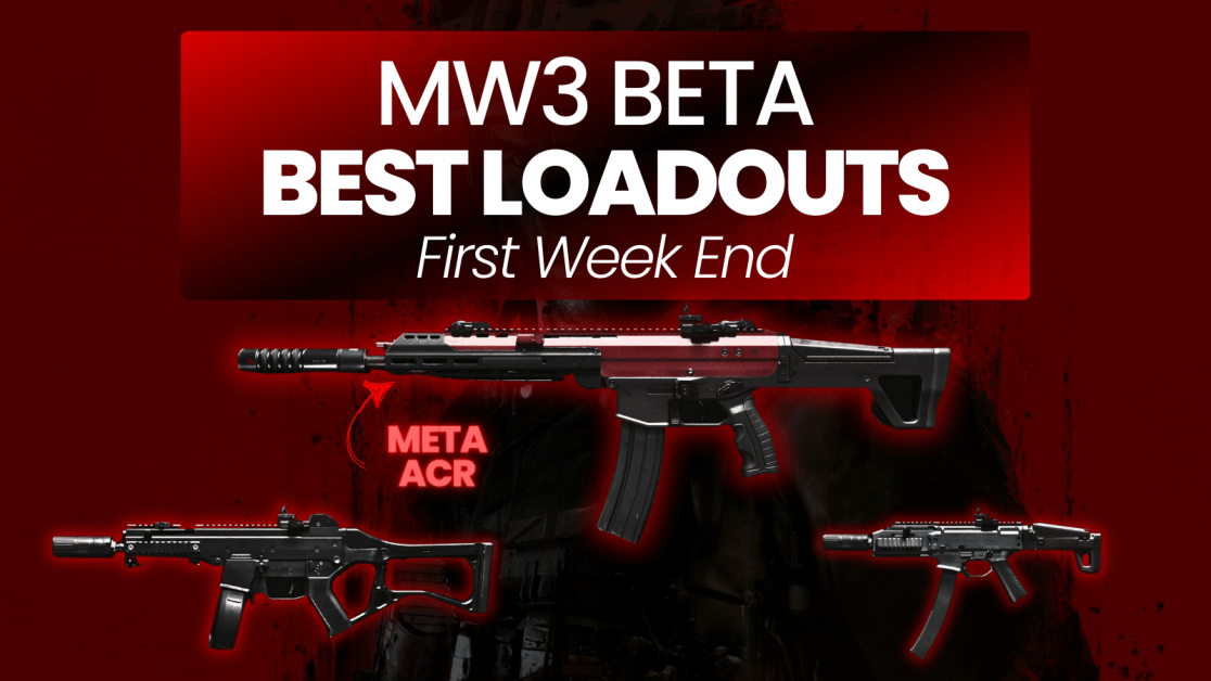 Every weapon in the Modern Warfare 3 beta - Dot Esports