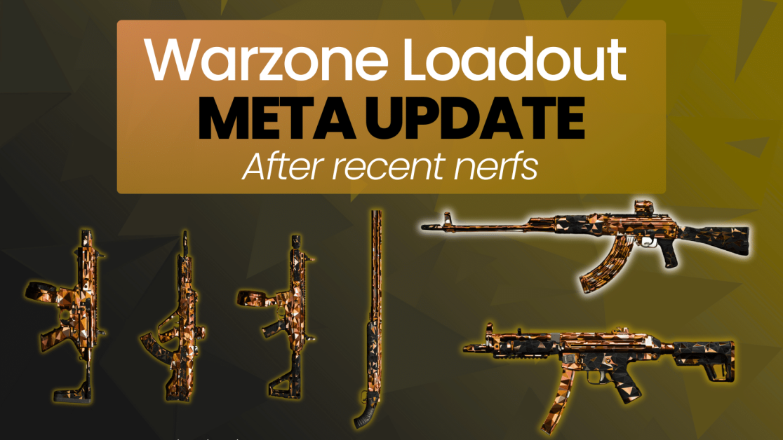 Warzone Meta after the recent update. Best loadouts for season 6 right now!