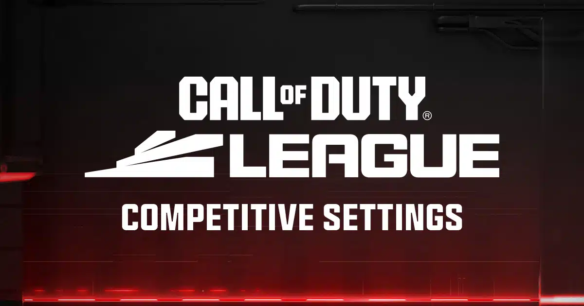 Competitive Rules for CDL 2024 in MW3