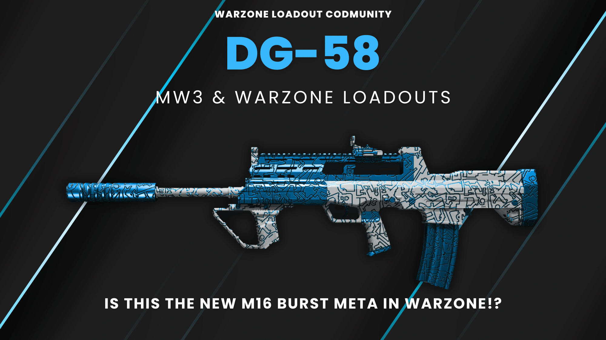 DG-58 Best Loadouts and Builds for MW3, Zombies, and upcoming Warzone's Meta Burst!