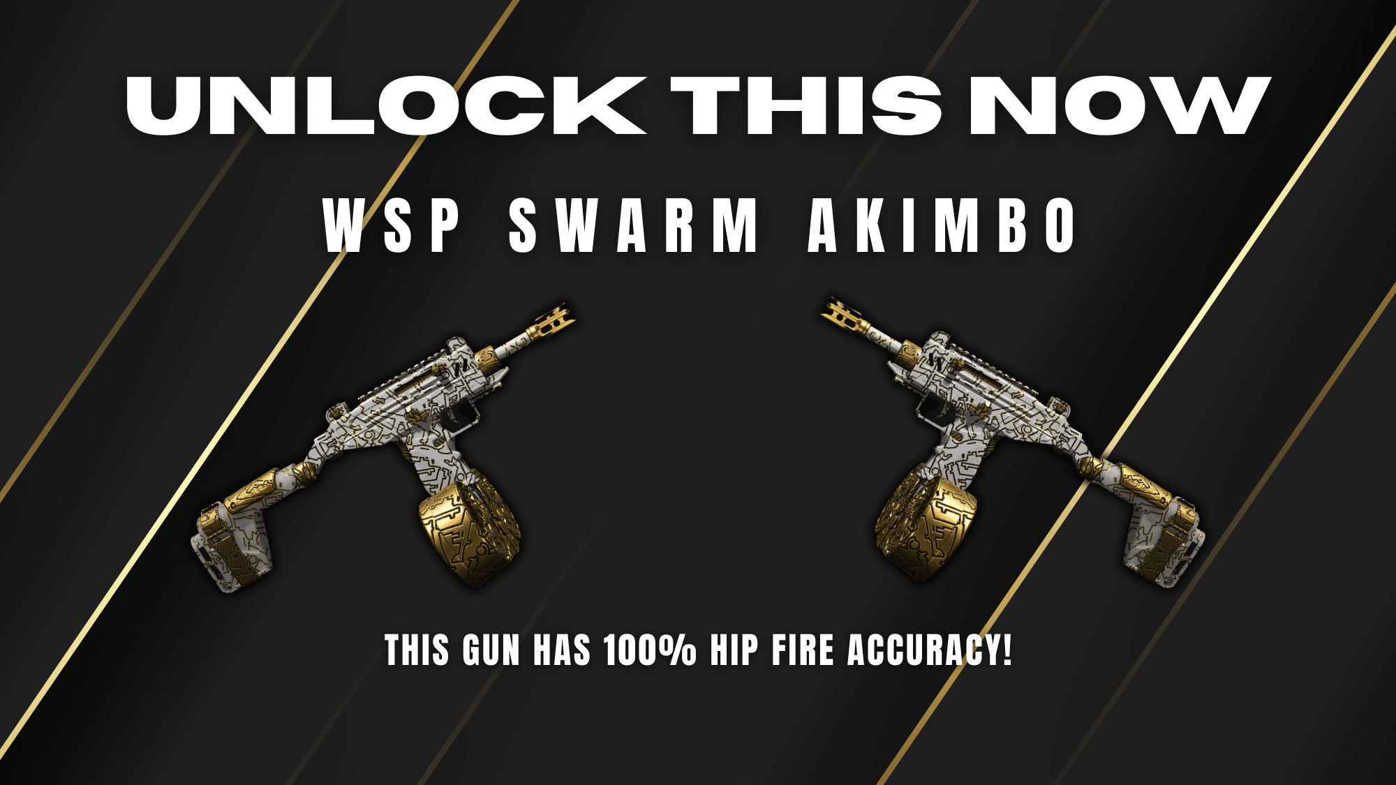 Unlock this new aftermarket part for the WSP Swarm! By far the best Hip Fire loadout in the entire game.