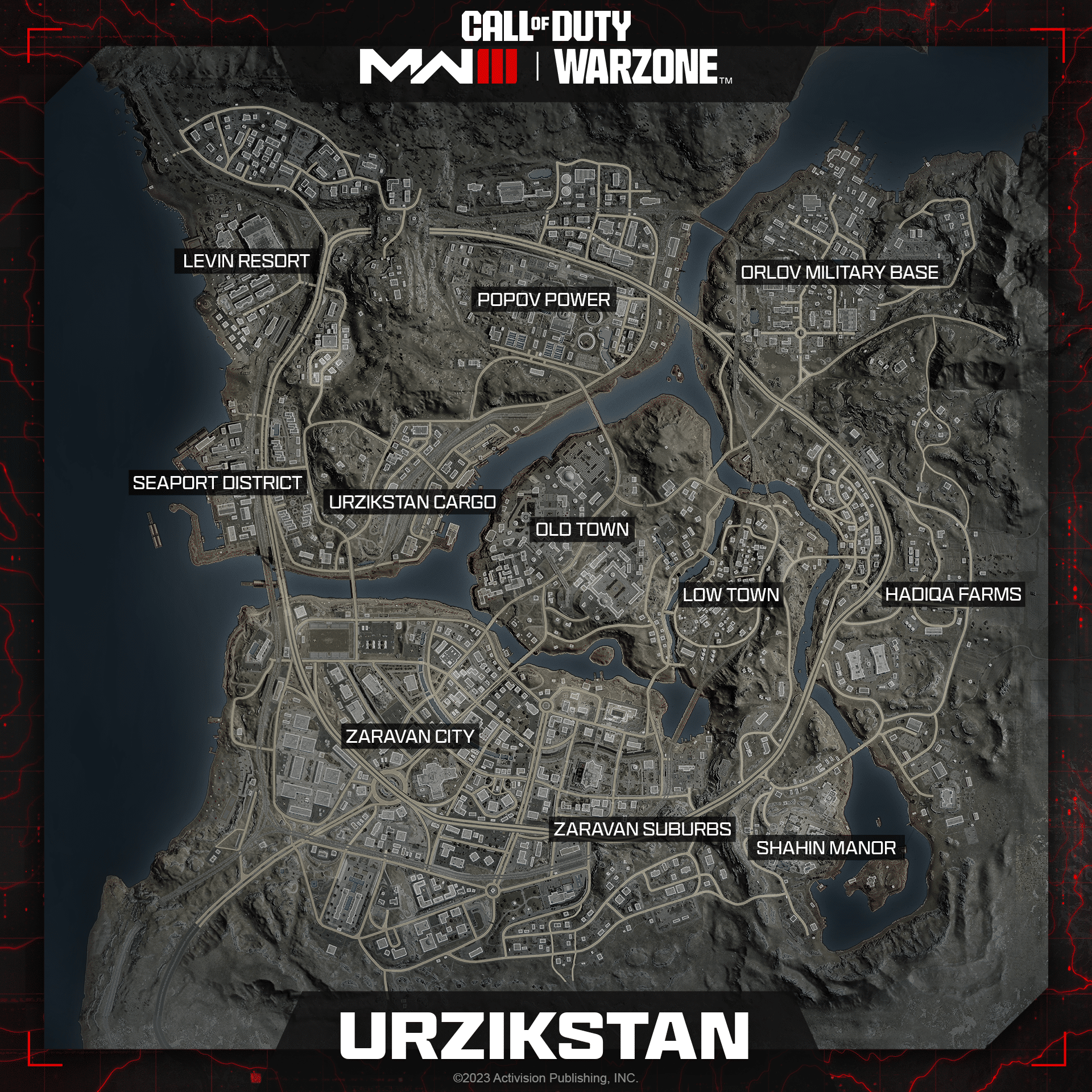 Urzikstan Map Warzone