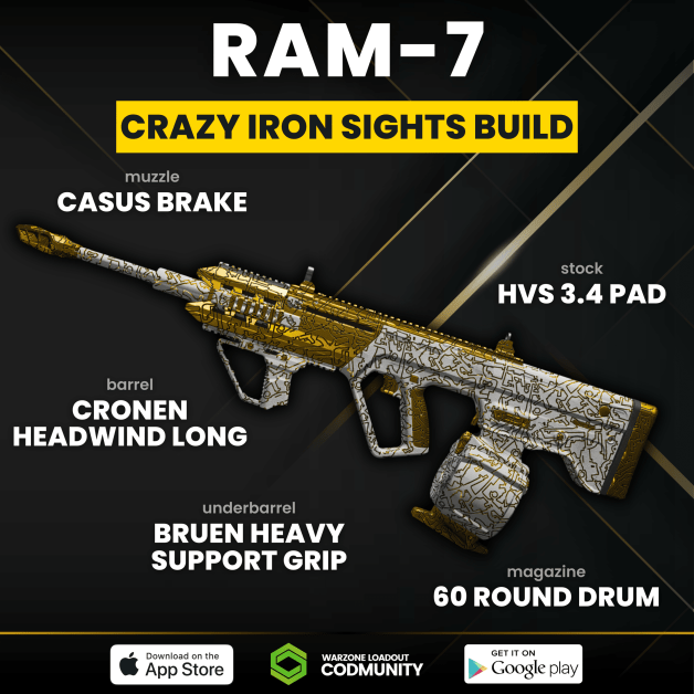 This is the RAM-7 Loadout everyone has been using in Resurgence! Best low recoil RAM-7 build.