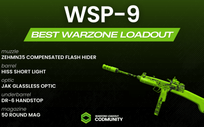 The Ultimate WSP-9 Loadout Guide for Warzone: Enhanced Mobility Edition